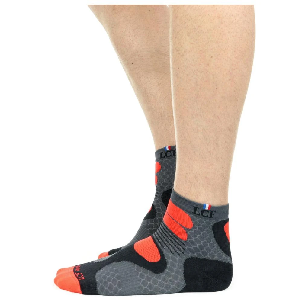 Socks La Chaussette De France Nepal Gris Rouge 4 Socks La Chaussette De France Nepal Gris Rouge - Image 2