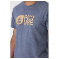 Tee-Shirt Picture Basement Cork Dark Blue Melange -Glis Shop d357be2f59c778e7a097e9143edeba4e94192e09 H23PICTTEH2362874 905