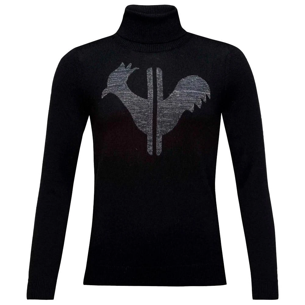 Sweater Rossignol W Classic Roll Neck Black 3 Sweater Rossignol W Classic Roll Neck Black