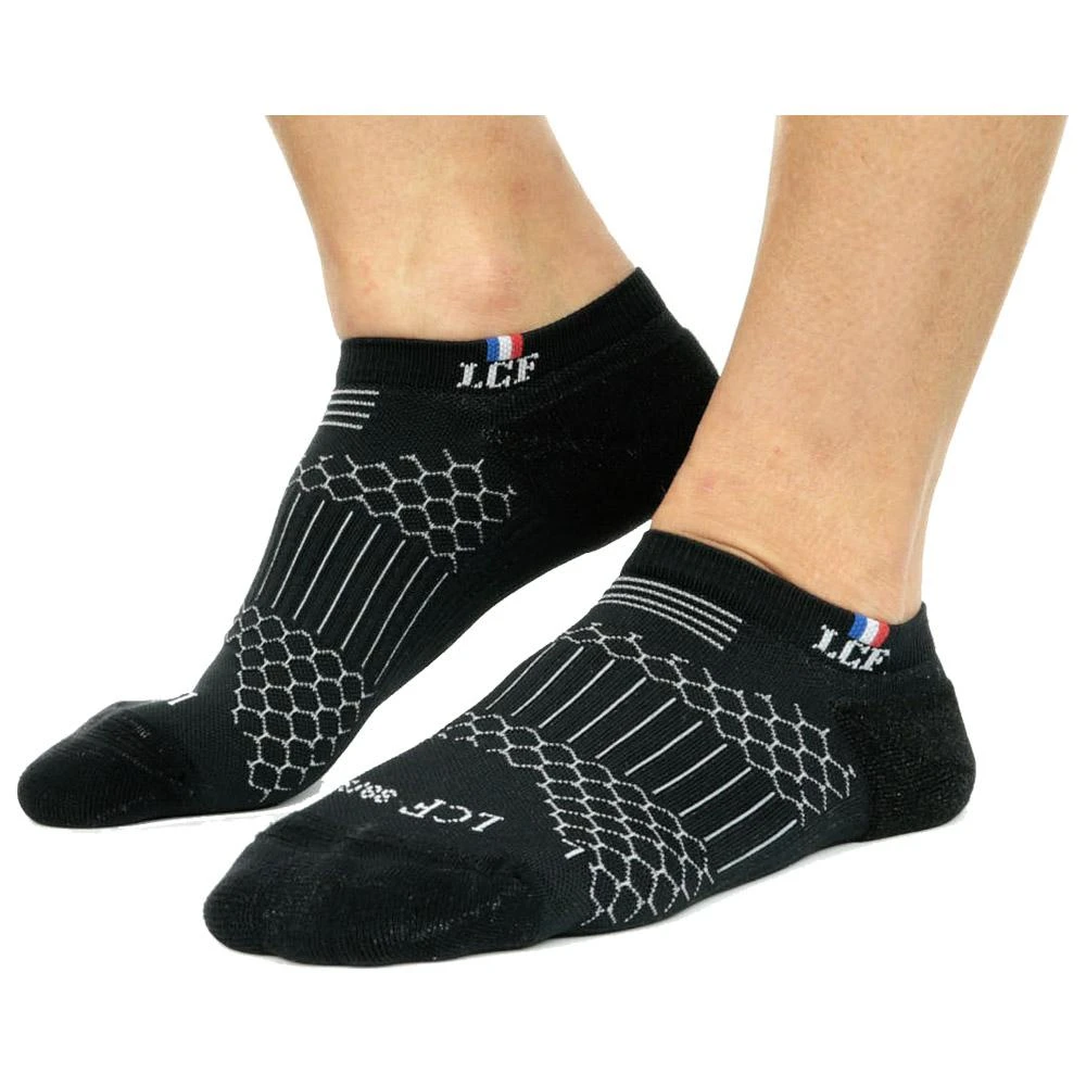 Socks La Chaussette De France Boogaloo Blanc Noir 3 Socks La Chaussette De France Boogaloo Blanc Noir