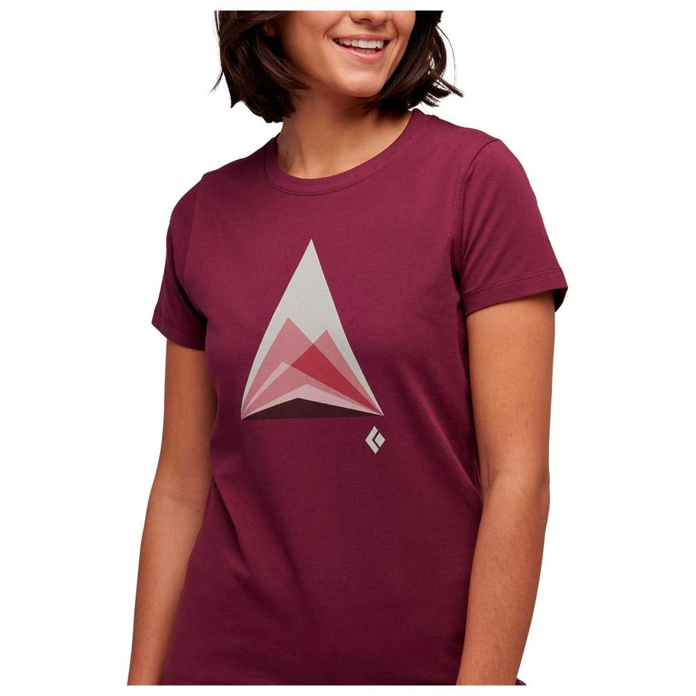 Tee-Shirt Black Diamond W Mountain Transparency Tee Blackberry 6 Tee-Shirt Black Diamond W Mountain Transparency Tee Blackberry - Image 4