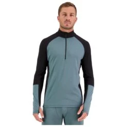 Technical Underwear Mons Royale Europe M's Olympus Half Zip Burnt Sage Black -Glis Shop d8dbc8eb1e949b625bfe54804a4815685846d42c H23MONRACC2269201 4