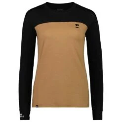 Technical Underwear Mons Royale Europe W's Yotei Ls Black Toffee