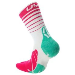Socks Uyn Runner's Five Woman White Green Fuchsia -Glis Shop dc07fb97fc545e00c69b090803217077be0a558f E230UYNACC3392688 3