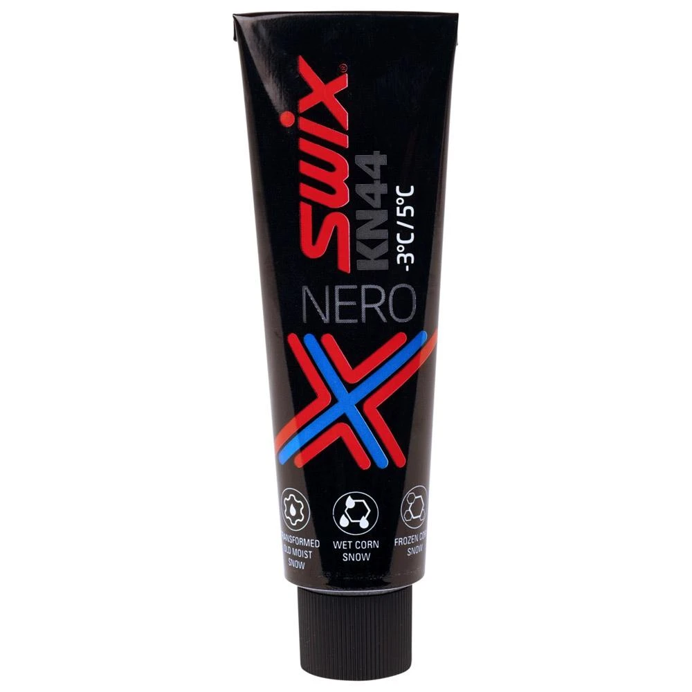 Nordic Grip Wax Swix KN44 Nero -3C To + 5C 3 Nordic Grip Wax Swix KN44 Nero -3C To + 5C
