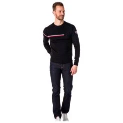 Sweater Rossignol Odysseus Round Neck Black 7 Sweater Rossignol Odysseus Round Neck Black -Glis Shop e3f82629e5ed65dc5e6cda0edf0f7353eb3103a8 H23ROSSTEH3335744 901