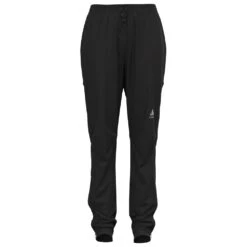 Nordic Trousers Odlo Windbreaker Wmn Pants Black