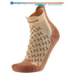 Socks Therm-Ic Outdoor Ultracool Ankle Beige Marron