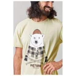 Tee-Shirt Picture Clevio Wood Ash -Glis Shop eab7cd773379609b460de9ca2390c1db6d9c58b1 H23PICTTEH2264963 901