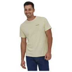 Tee-Shirt Patagonia Fitz Roy Icon Responsibili-Tee Birch White