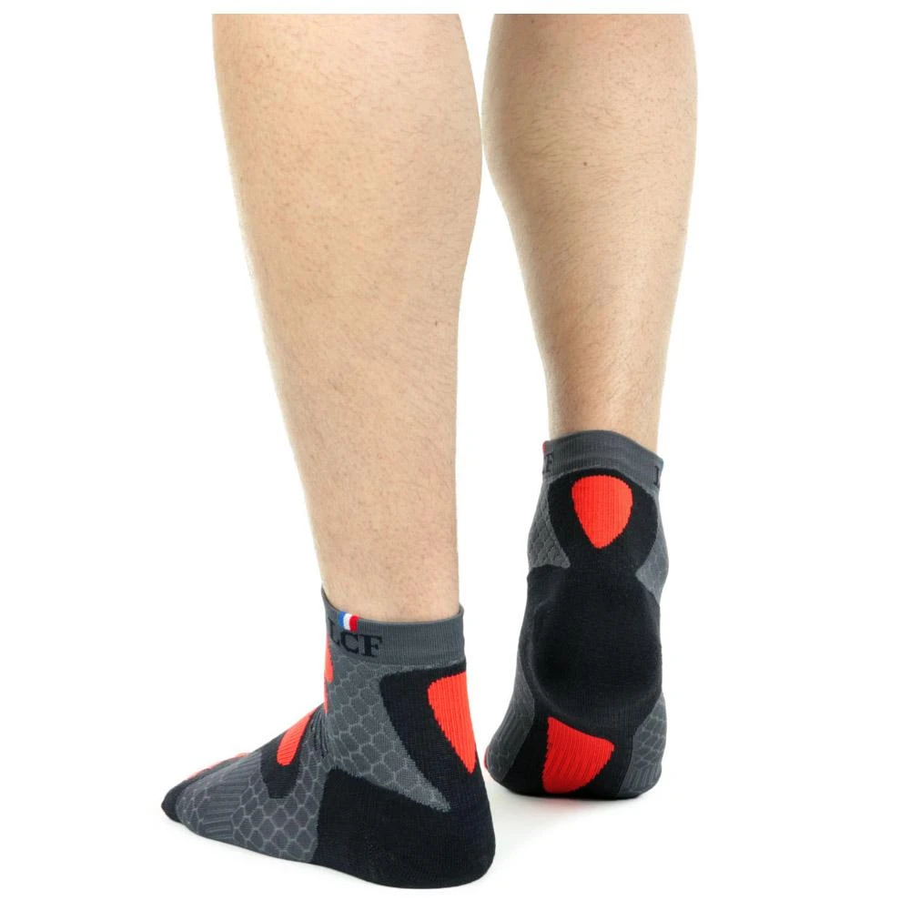 Socks La Chaussette De France Nepal Gris Rouge 5 Socks La Chaussette De France Nepal Gris Rouge - Image 3