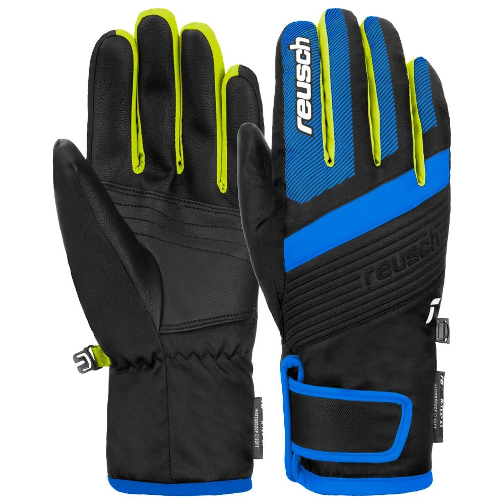 Gloves Reusch Duke R-Tex Xt Junior Black Brilliant Blue Safety Yellow 5 Gloves Reusch Duke R-Tex Xt Junior Black Brilliant Blue Safety Yellow - Image 3