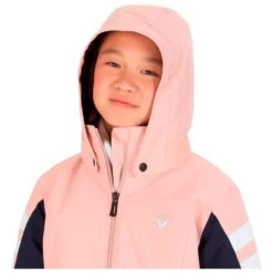Ski Jacket Rossignol Girl Ski Powder Pink -Glis Shop fb87ab0f83d39cbcc0316962a2faab711981c2fb H21ROSSTTH2375241 902