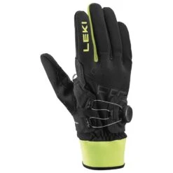 Nordic Glove Leki Prc Boa® Shark Black Neon Yellow
